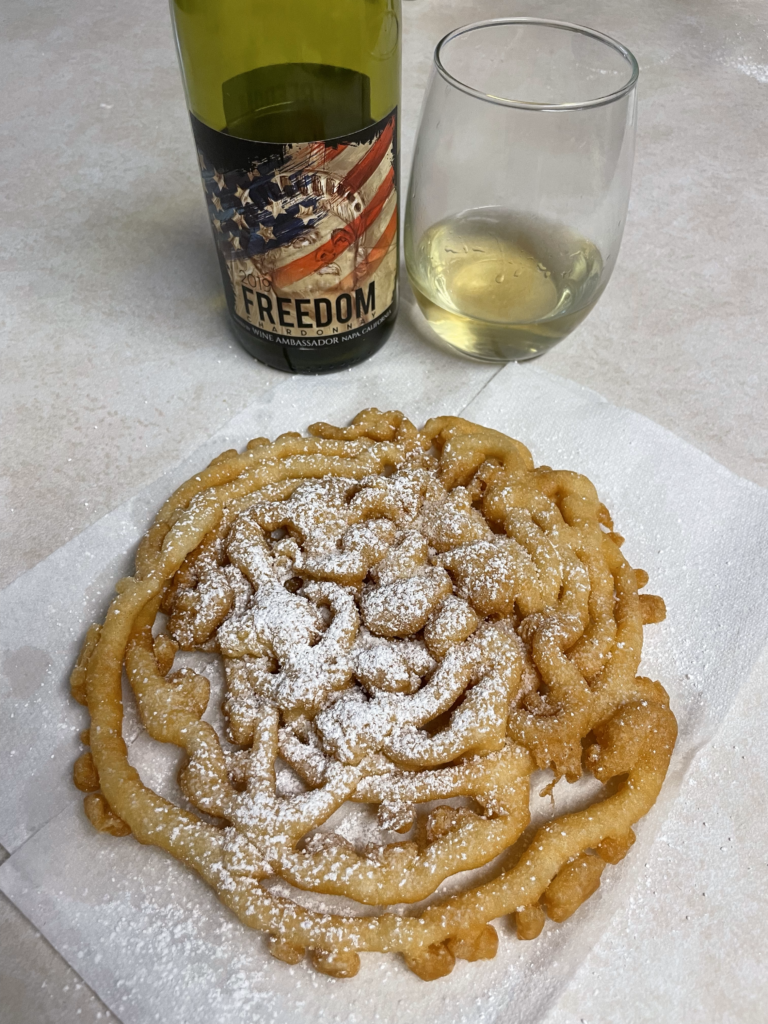 Funnel cake with powdered sugar
recipes with trying